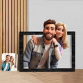 Personalisierter Holz-Fotorahmen als 3D-Wandkunst für Ihre Lieblingsmomente | Temsk