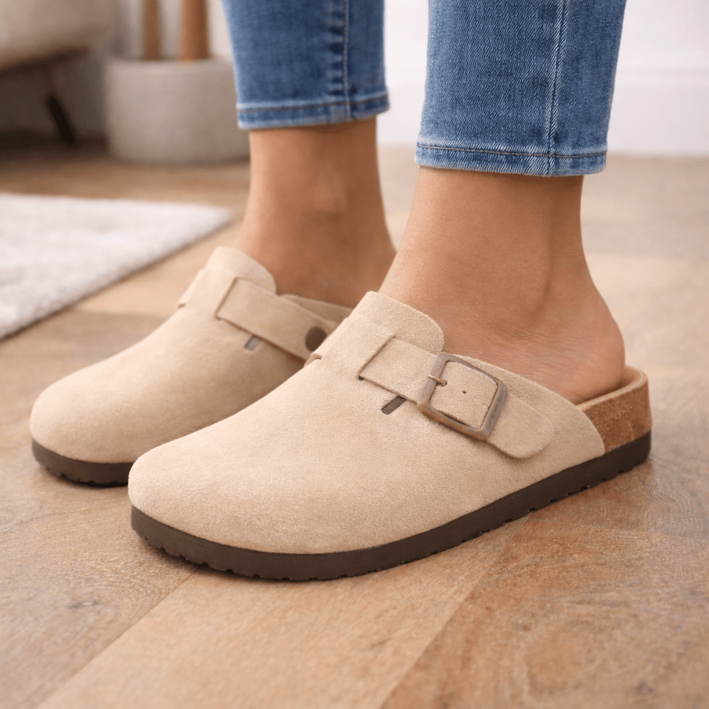 AeroForge Unisex Suede Clogs With Cushioned Comfort | Temsk