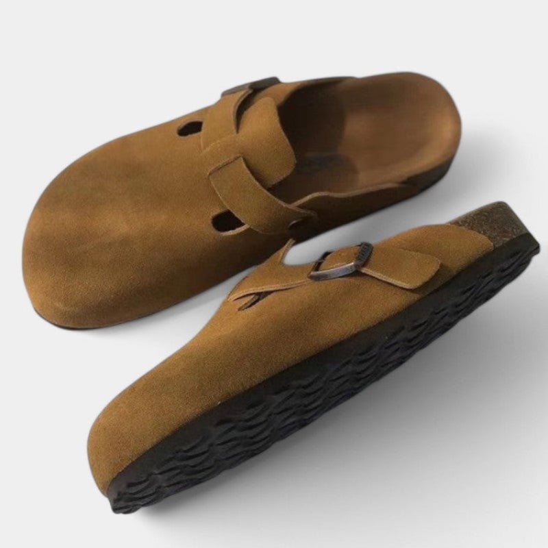 AeroForge Unisex Suede Clogs With Cushioned Comfort | Temsk