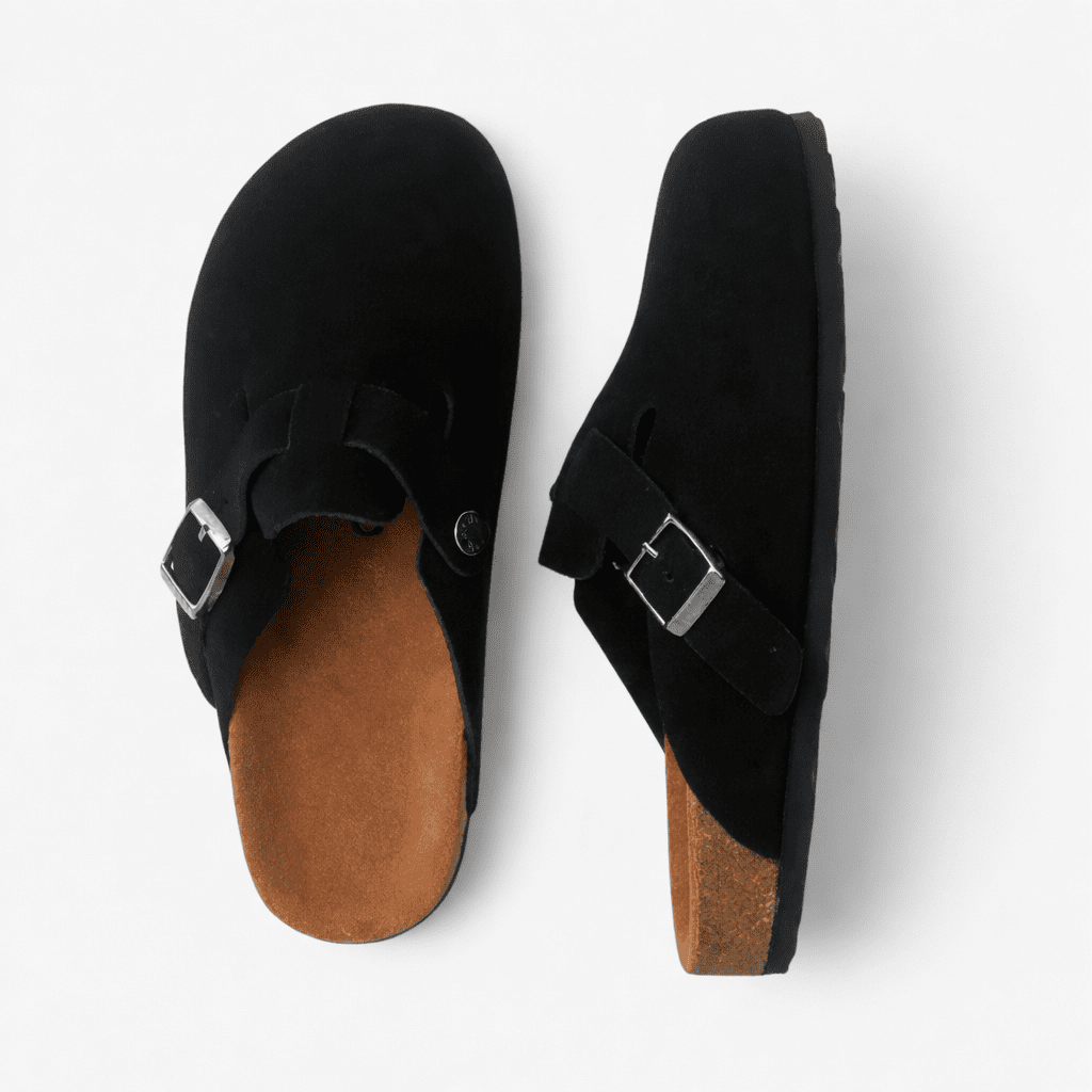 AeroForge Unisex Suede Clogs With Cushioned Comfort | Temsk