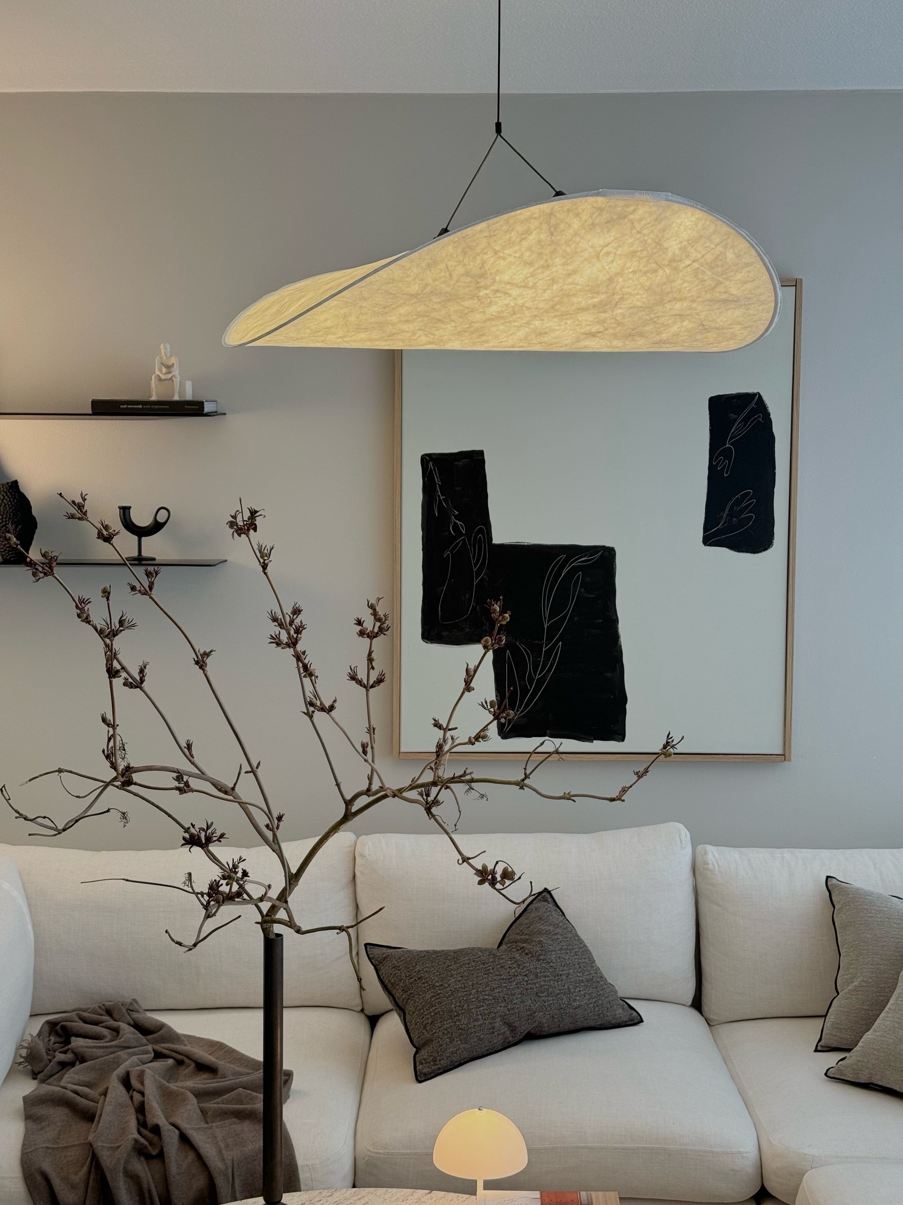 Aether Leaf Chandelier For Contemporary Living Areas In Elegant Form | Temsk