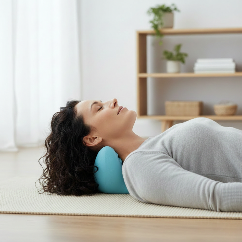 Ergonomic Cervical Neck Pillow For Pain Relief And Support | Temsk