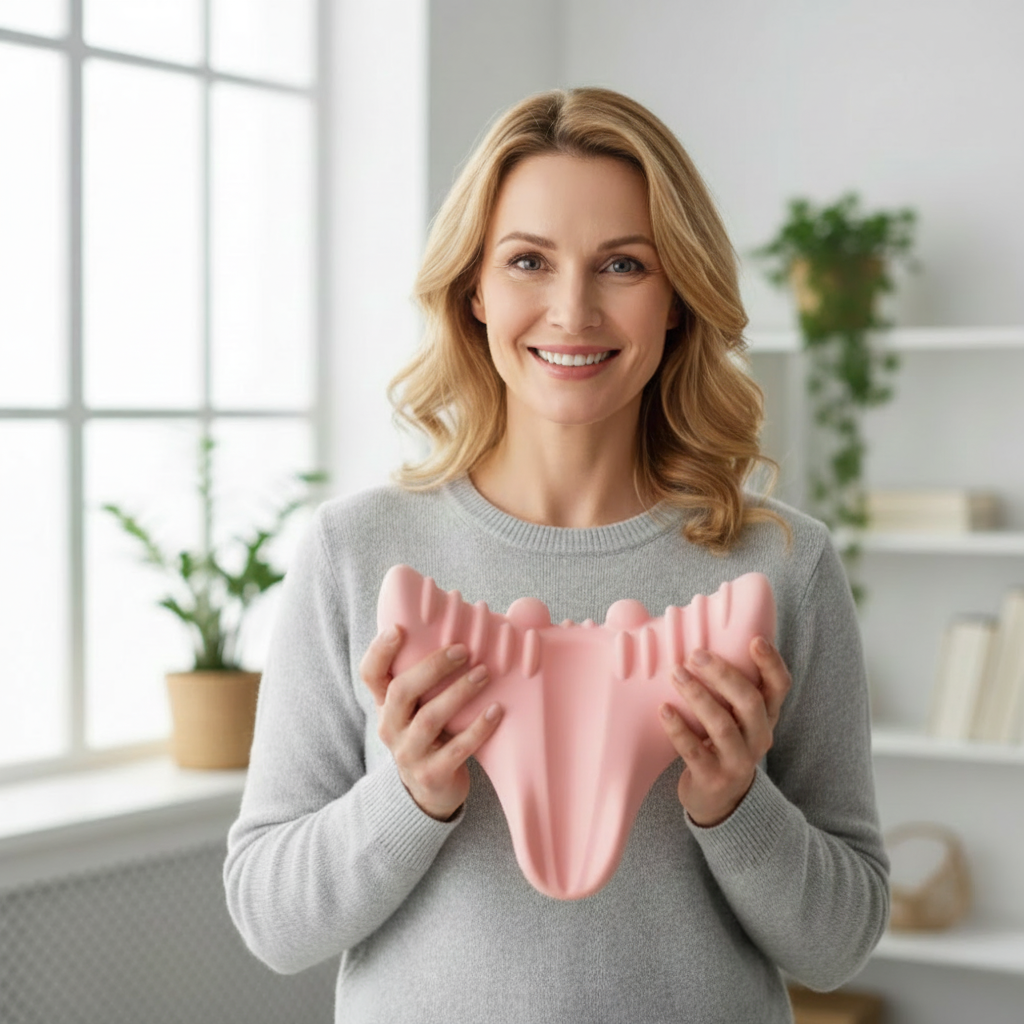 Ergonomic Cervical Neck Pillow For Pain Relief And Support | Temsk