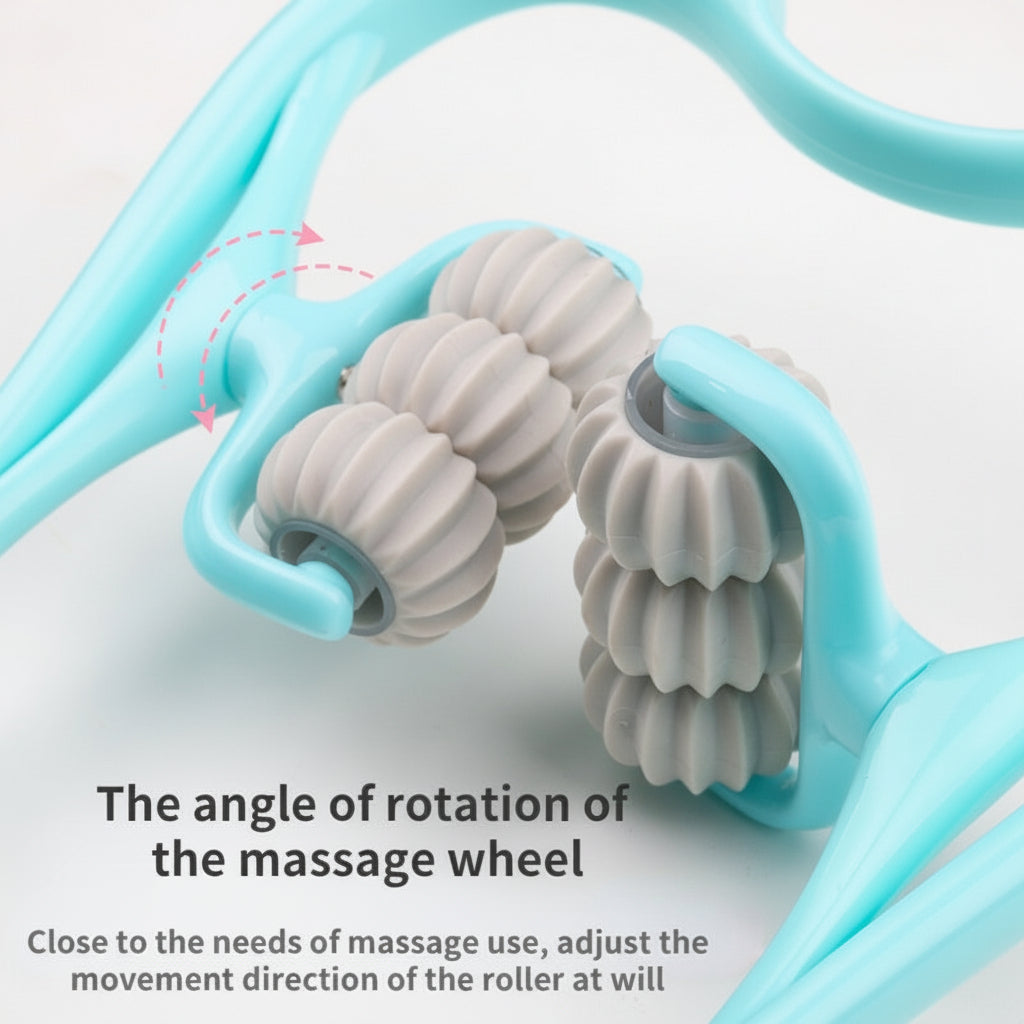 Neck Massager Manual Roller For Cervical Relief And Shoulder Comfort | Temsk