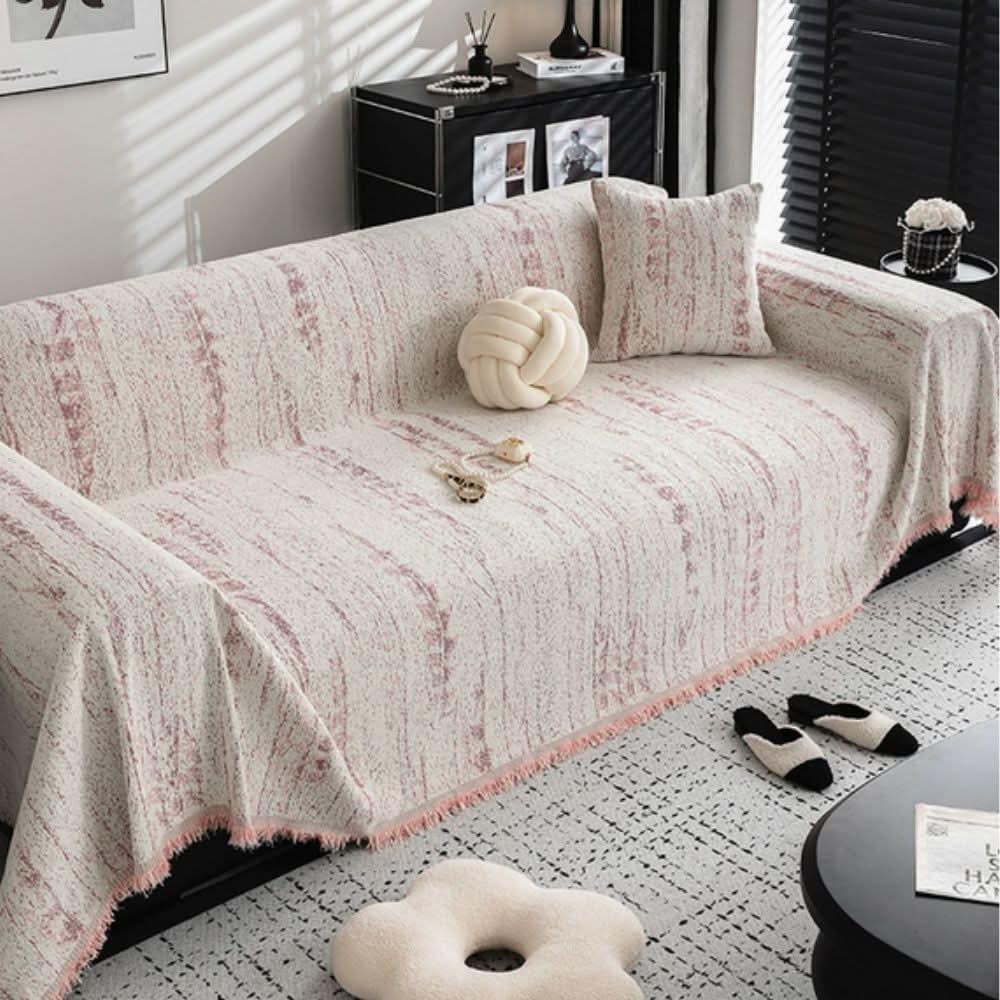 LuminaCrest Elegant Chenille Sofa Cover With Easy Care | Temsk