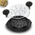 Handheld Meat Shredder With Glass Bowl And Non-Slip Base | Temsk