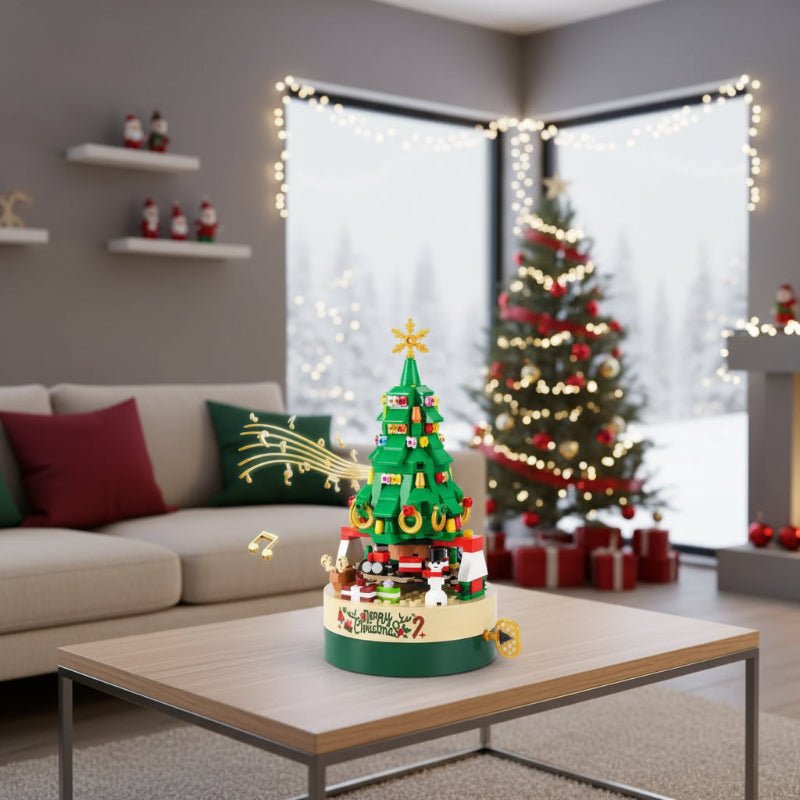 LumoTree DIY Christmas Music Box With Tree Design And We Wish You A Merry Christmas | Temsk