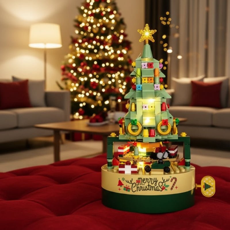 LumoTree DIY Christmas Music Box With Tree Design And We Wish You A Merry Christmas | Temsk