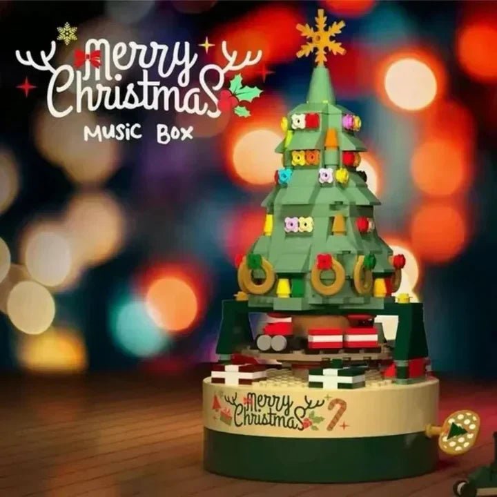 LumoTree DIY Christmas Music Box With Tree Design And We Wish You A Merry Christmas | Temsk
