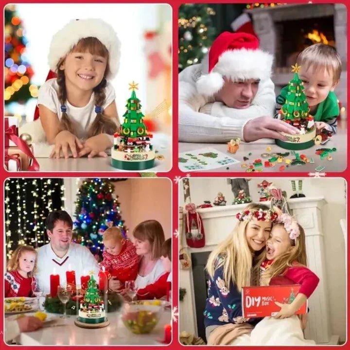 LumoTree DIY Christmas Music Box With Tree Design And We Wish You A Merry Christmas | Temsk