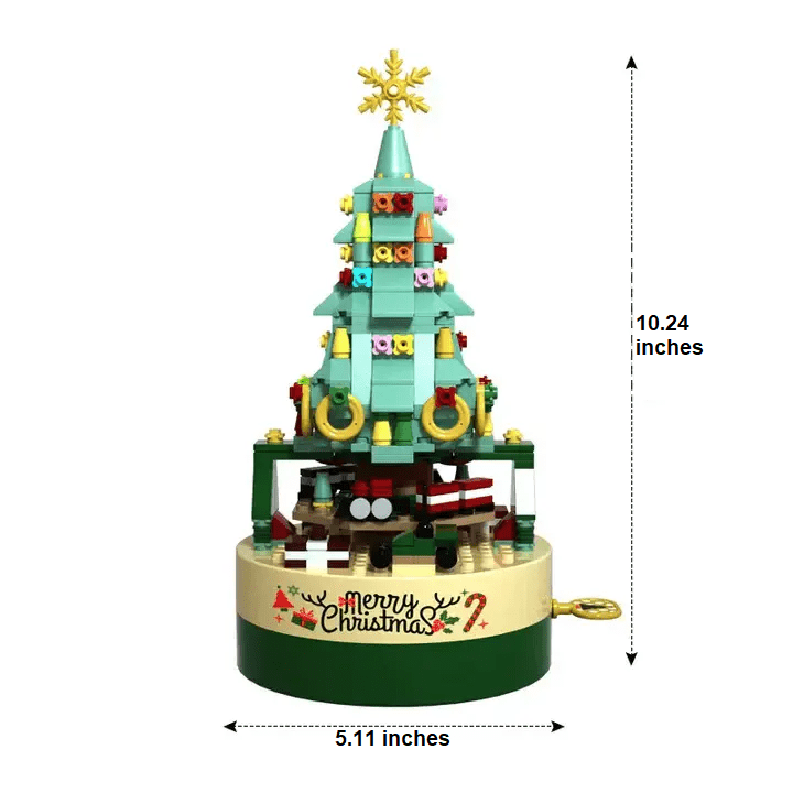 LumoTree DIY Christmas Music Box With Tree Design And We Wish You A Merry Christmas | Temsk