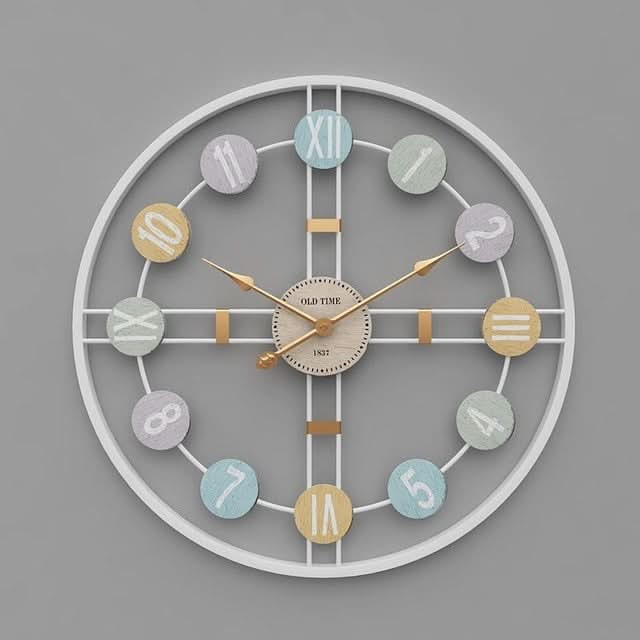 SereneTime Quiet Wall Clock For A Peaceful Living Space | Temsk
