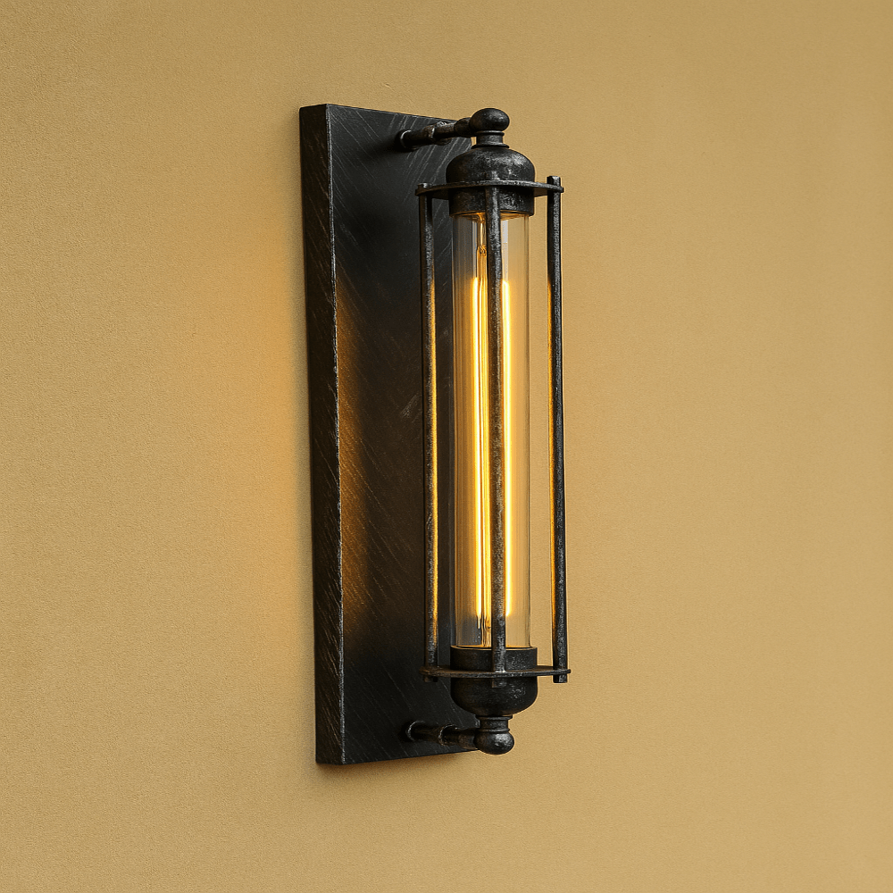 LumaVale Classic Vintage LED Wall Lamp For Atmospheric Lighting | Temsk