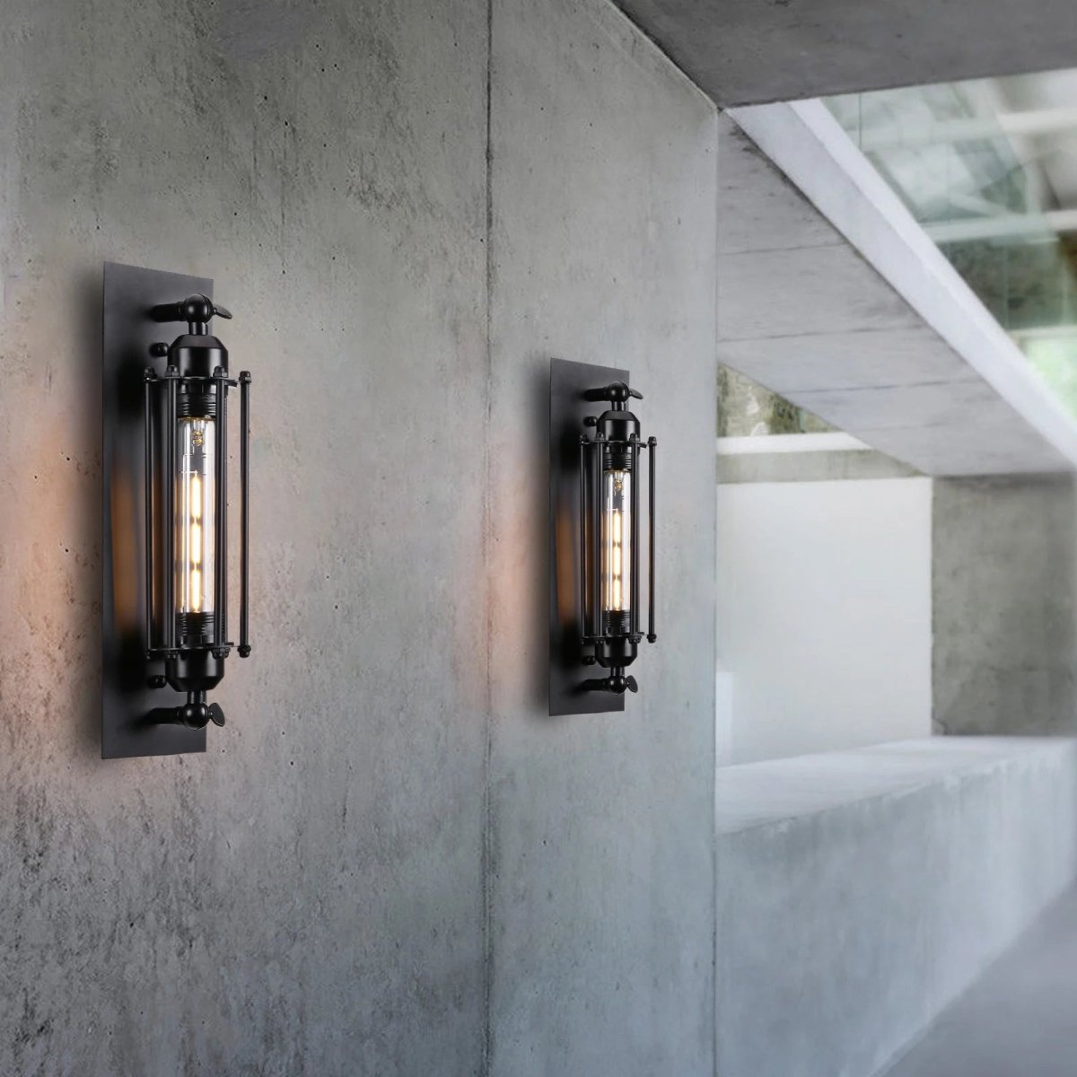 LumaVale Classic Vintage LED Wall Lamp For Atmospheric Lighting | Temsk