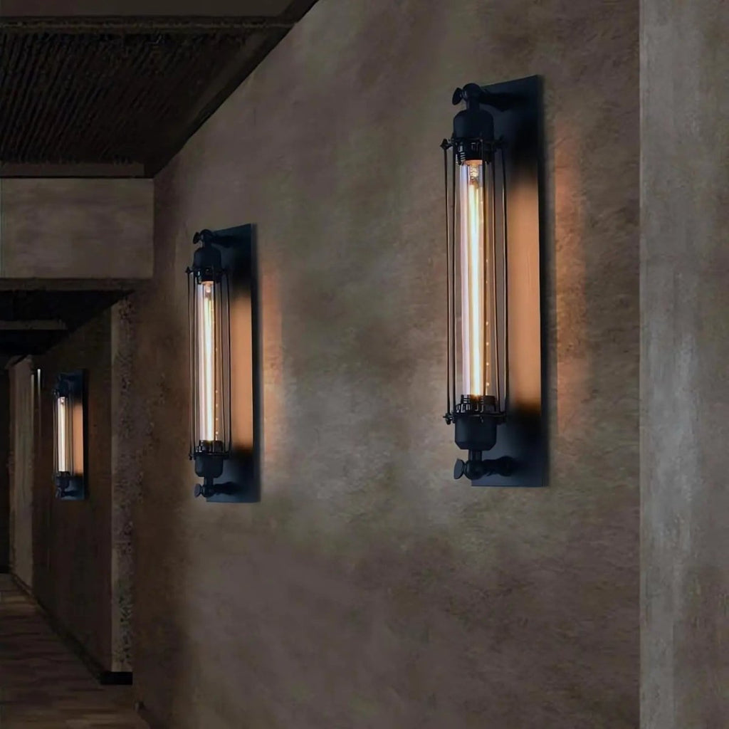 LumaVale Classic Vintage LED Wall Lamp For Atmospheric Lighting | Temsk