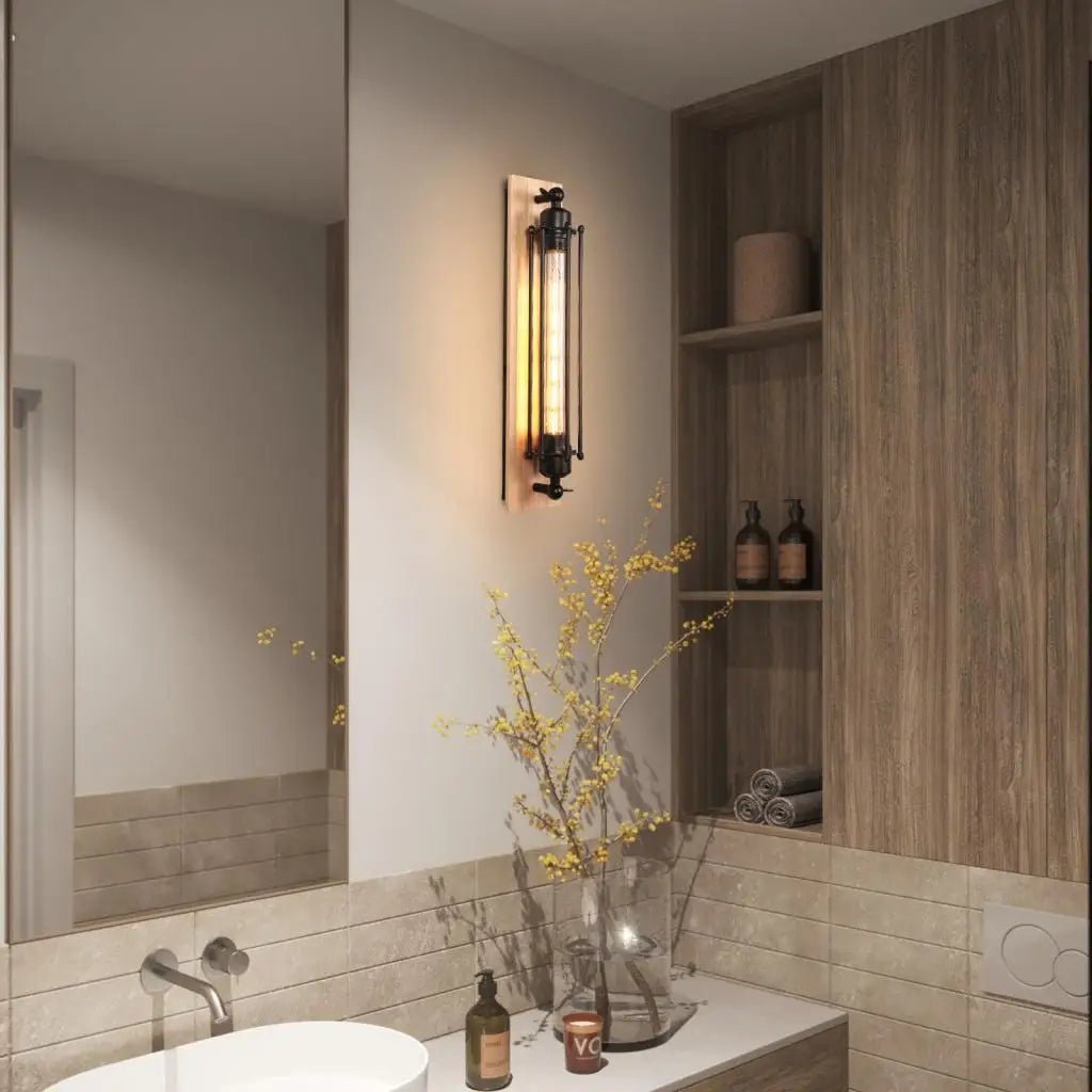 LumaVale Classic Vintage LED Wall Lamp For Atmospheric Lighting | Temsk