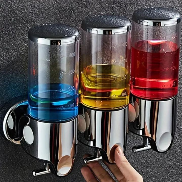 AureaLine Wall Mounted Soap Dispenser With Elegant Stainless Steel Design | Temsk