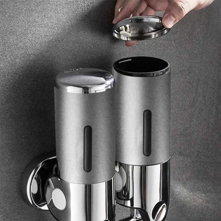 AureaLine Wall Mounted Soap Dispenser With Elegant Stainless Steel Design | Temsk