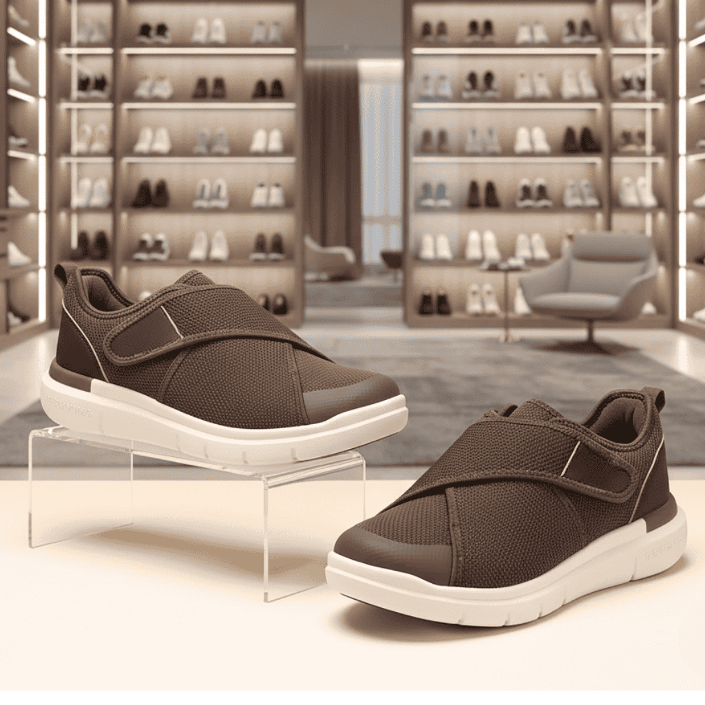CareStride Extra Wide Diabetic Slip-On Shoes With Pressure-Relieving Fit | Temsk