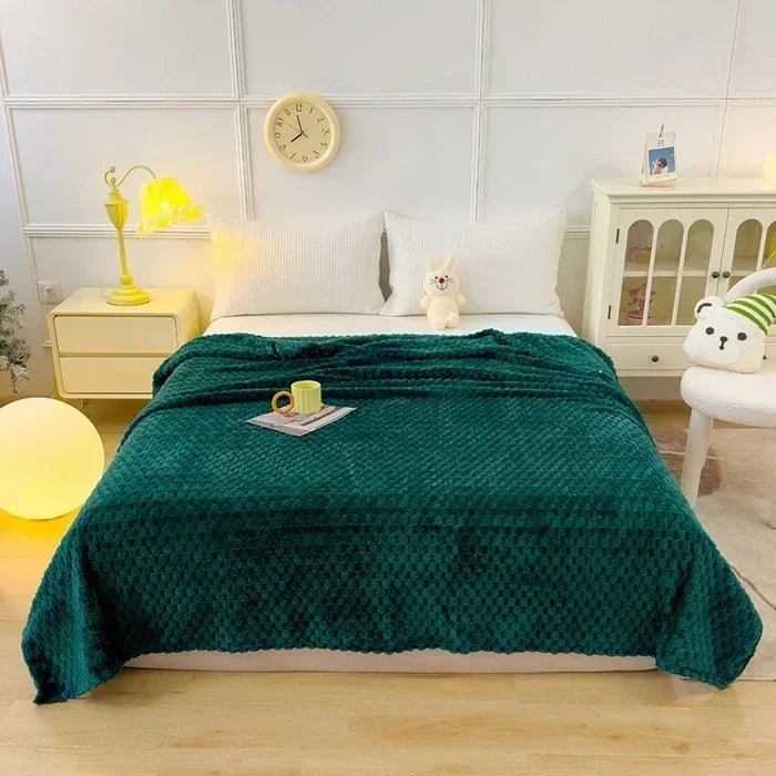 Cozy Cloud Coral Fleece Blanket for Comfort and Warmth in Everyday Life | Temsk