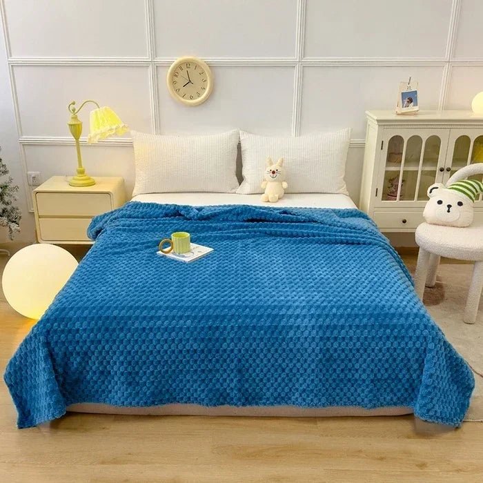 Cozy Cloud Coral Fleece Blanket for Comfort and Warmth in Everyday Life | Temsk