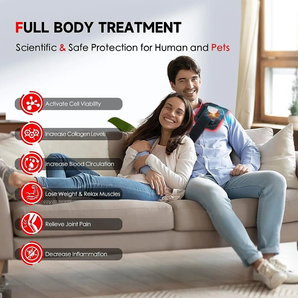 NovaFlex Belt Red and Infrared Light Therapy for Regeneration and Fat Reduction | Temsk