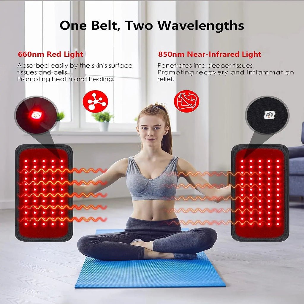 NovaFlex Belt Red and Infrared Light Therapy for Regeneration and Fat Reduction | Temsk