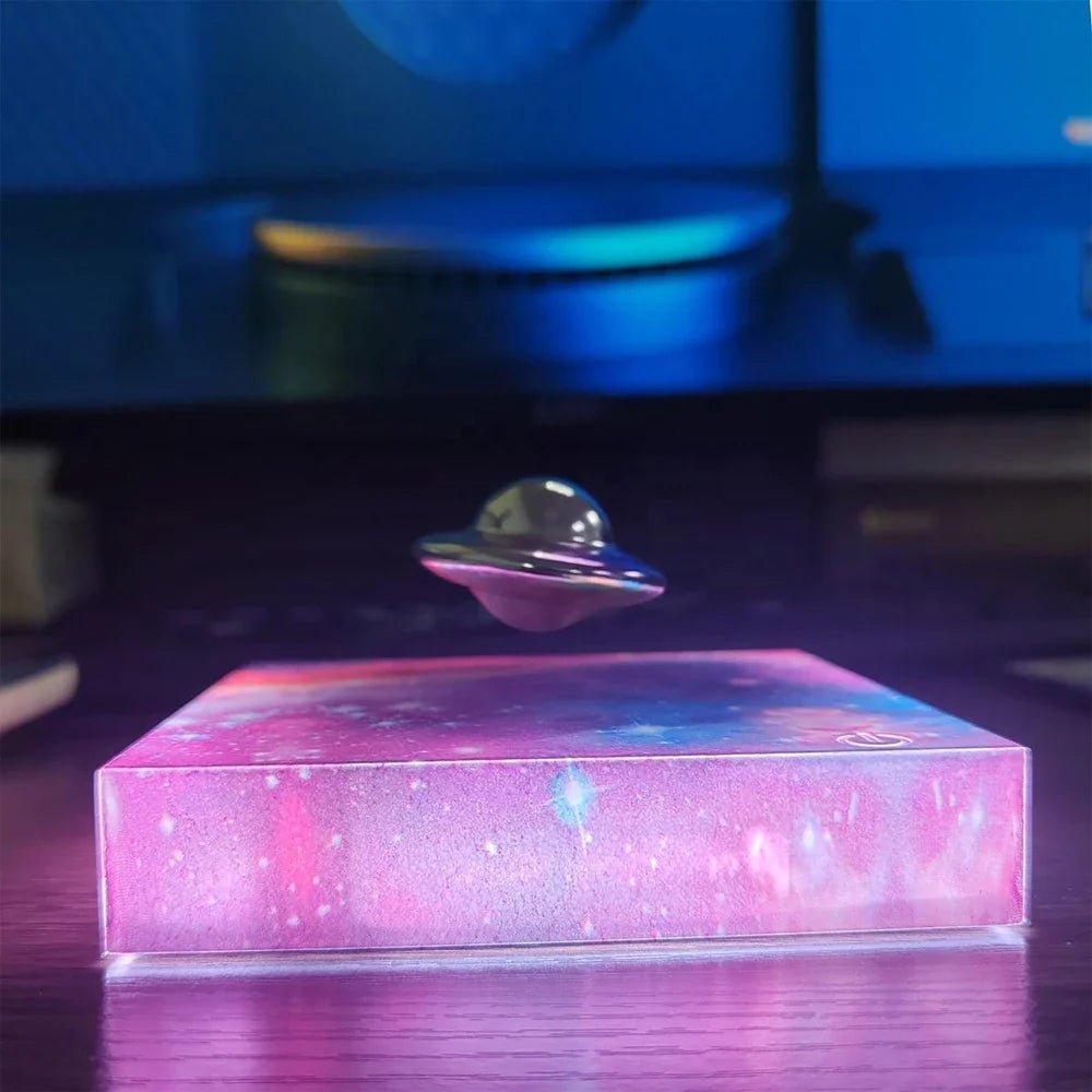 NovaLume Floating Spaceship Led Night Light With Magnetic Levitation Technology | Temsk