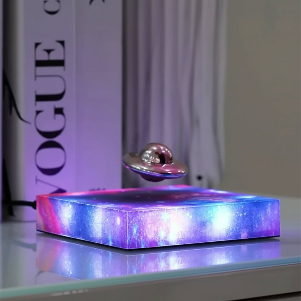 NovaLume Floating Spaceship Led Night Light With Magnetic Levitation Technology | Temsk