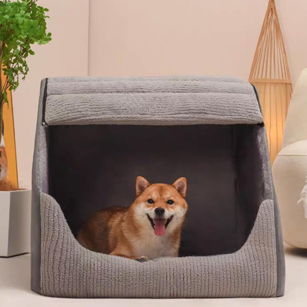 HavenNest Enclosed Comfort Bed For Pets And Small Animals | Temsk