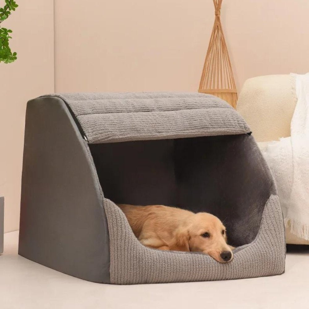 HavenNest Enclosed Comfort Bed For Pets And Small Animals | Temsk