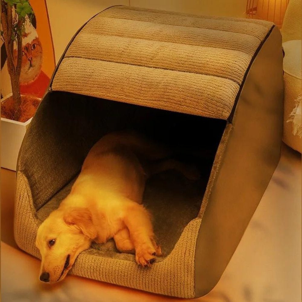 HavenNest Enclosed Comfort Bed For Pets And Small Animals | Temsk