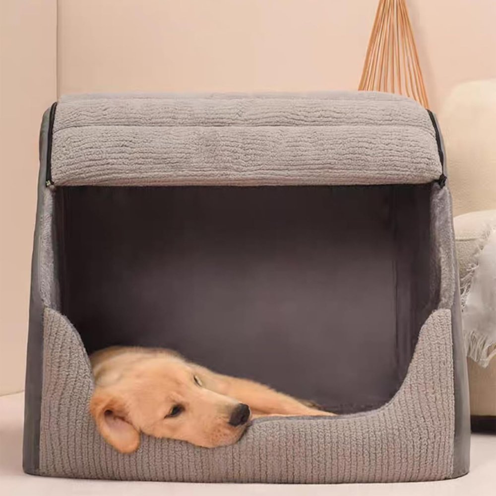 HavenNest Enclosed Comfort Bed For Pets And Small Animals | Temsk