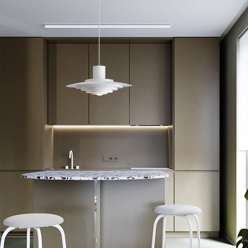 Nolara Modern Aluminum Pendant Light for Dining Rooms | Snurv | Temsk