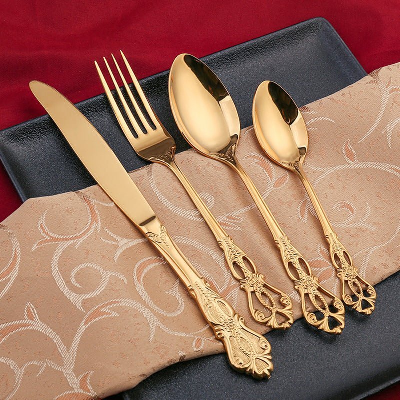 Auraforge Modernes Besteckset aus Edelstahl für den täglichen Gebrauch | Temsk