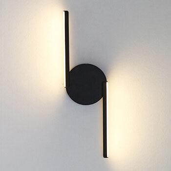 Kurvenlinien-LED-Wandleuchte mit skulpturalem Bogenlicht | Temsk