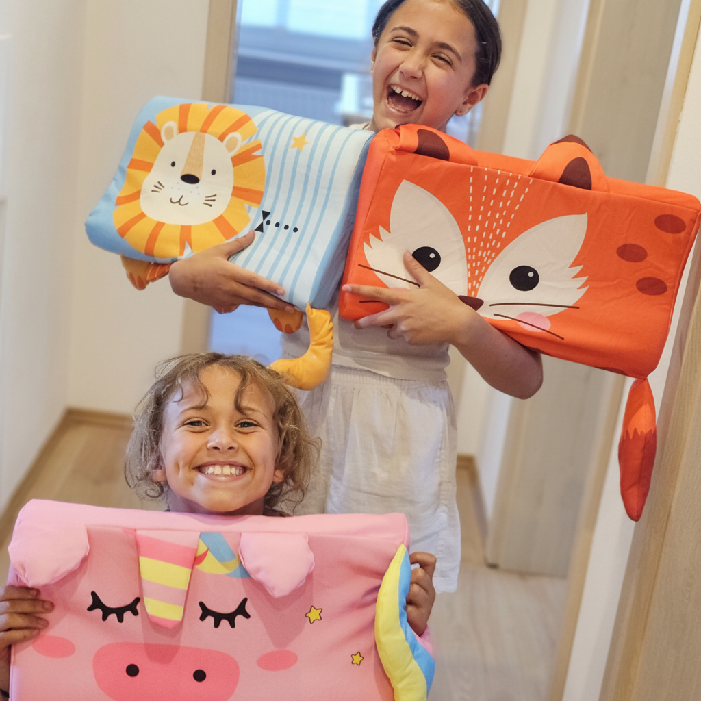 Sensorisches Kissen für Kleinkinder zur Unterstützung ruhiger Nächte und Komfort | Temsk