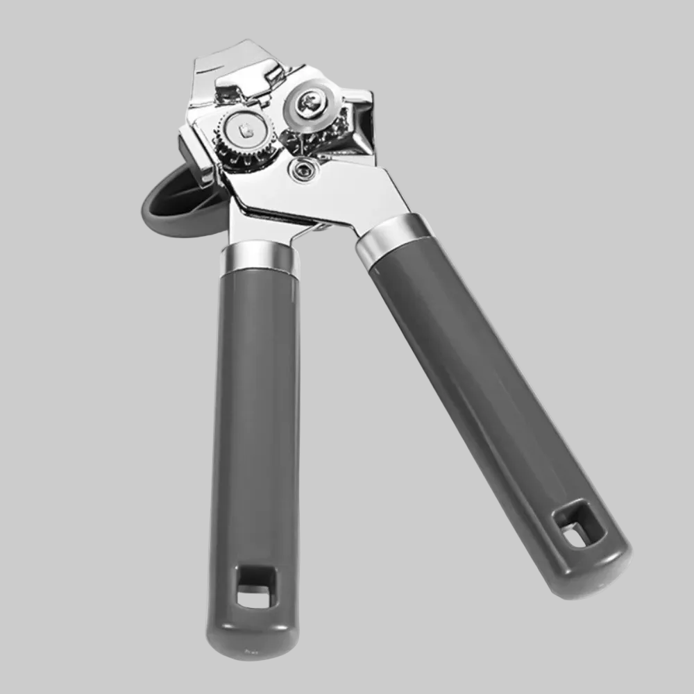 Manual Stainless Steel Can Opener With Built In Bottle Opener | Temsk