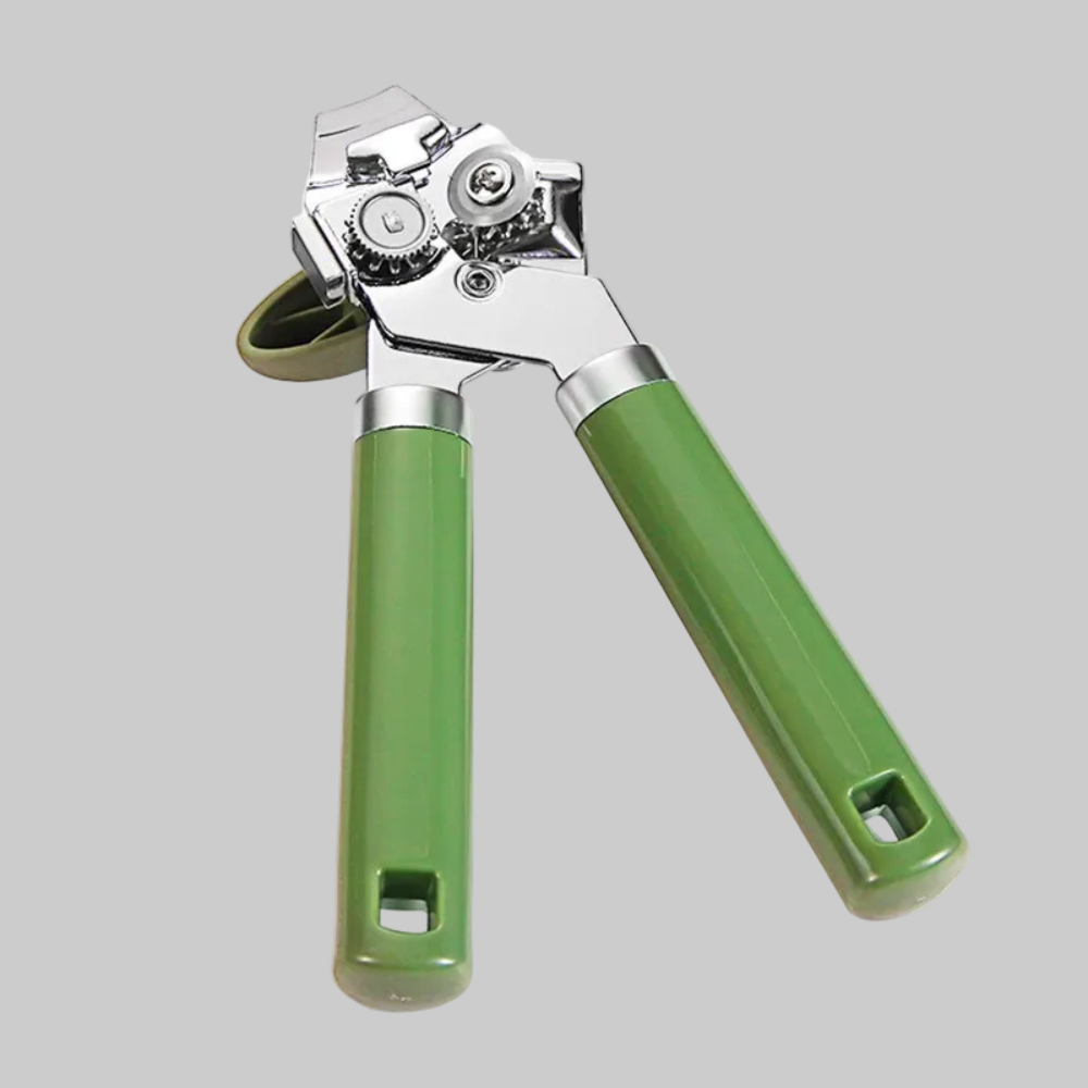 Manual Stainless Steel Can Opener With Built In Bottle Opener | Temsk