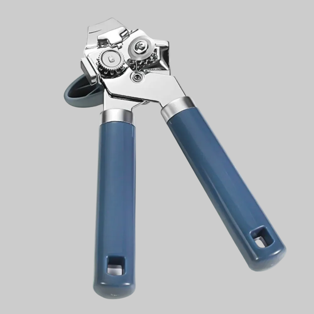 Manual Stainless Steel Can Opener With Built In Bottle Opener | Temsk