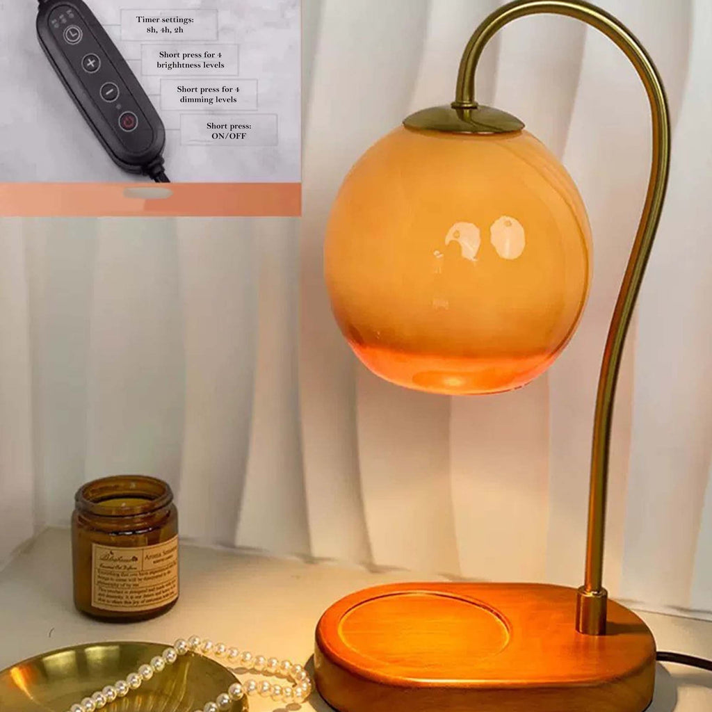 Bezplamenná vosková ohřívací stolní lampa pro domácí vůni | Temsk