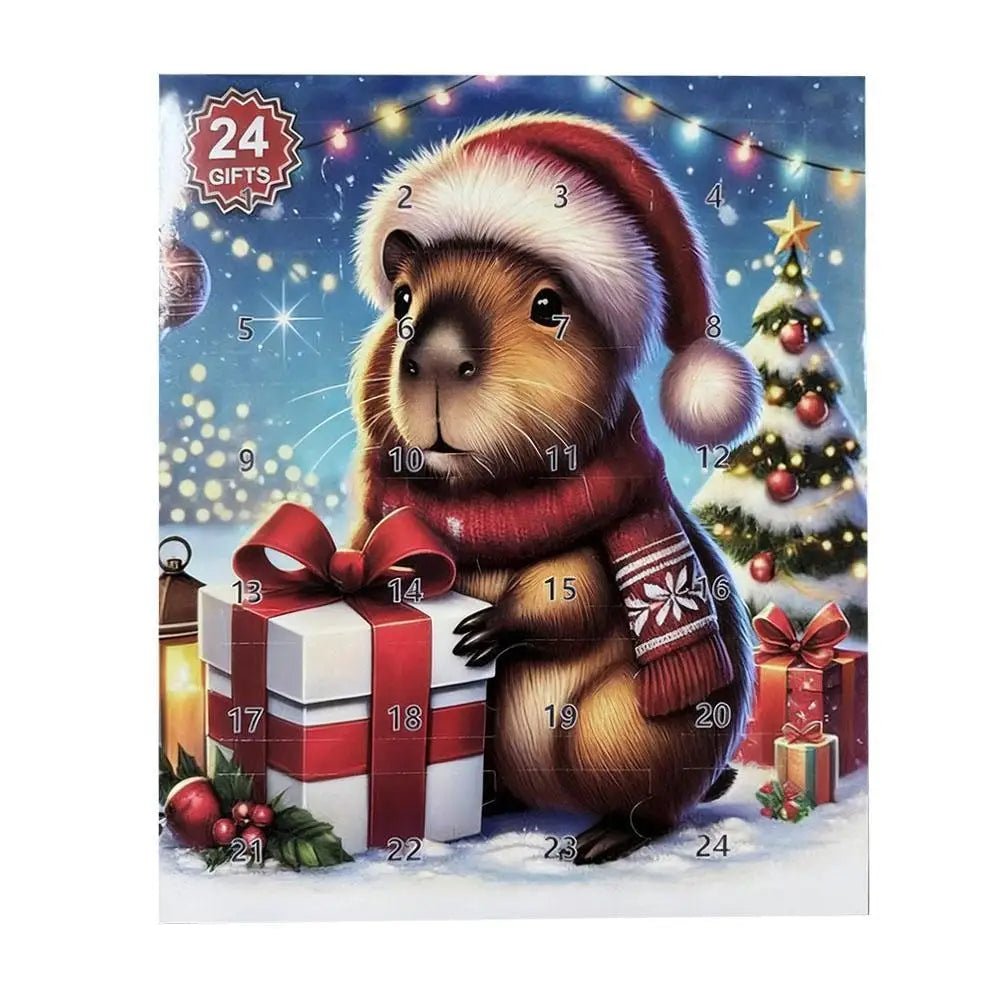 Capybara Friends Blind Box Calendar for Joyful Christmas Fun for Kids | Temsk