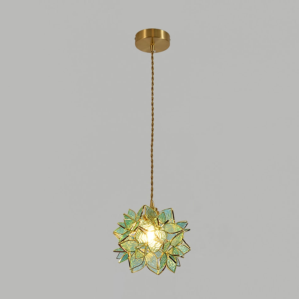 Calyra Capiz Pendant Light Handcrafted Natural Hanging Shell Lamp | Snurv | Temsk