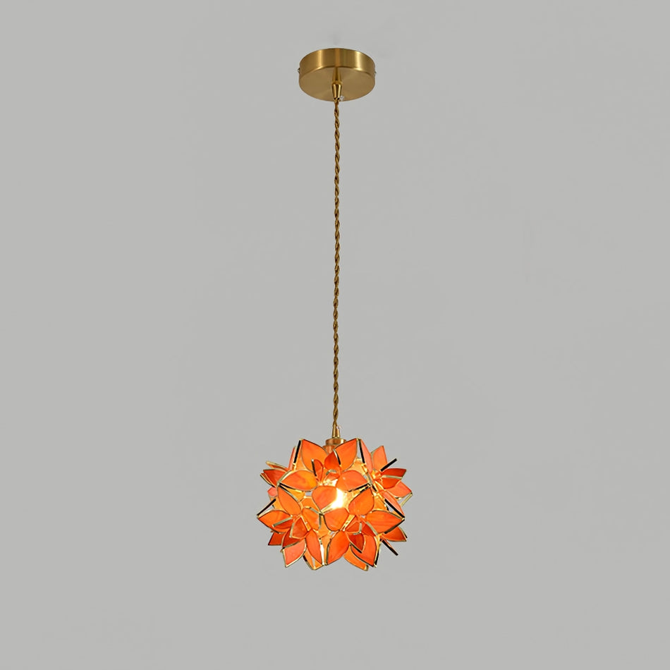 Calyra Capiz Pendant Light Handcrafted Natural Hanging Shell Lamp | Snurv | Temsk