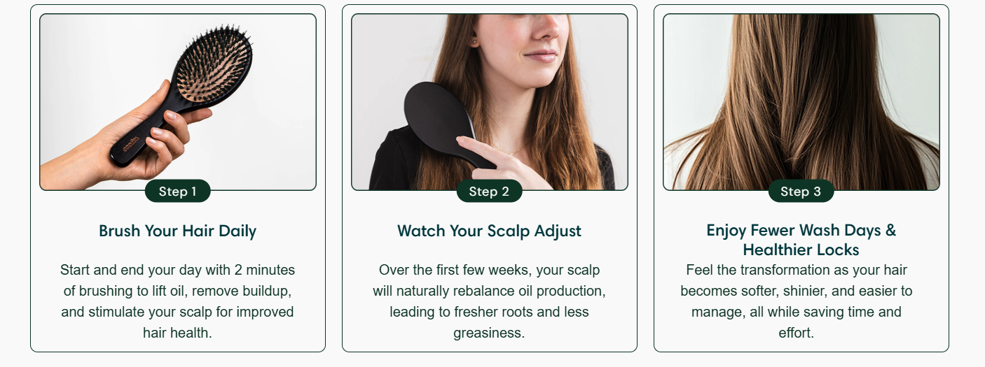Scalp Massage and Cleansing Brush | Temsk