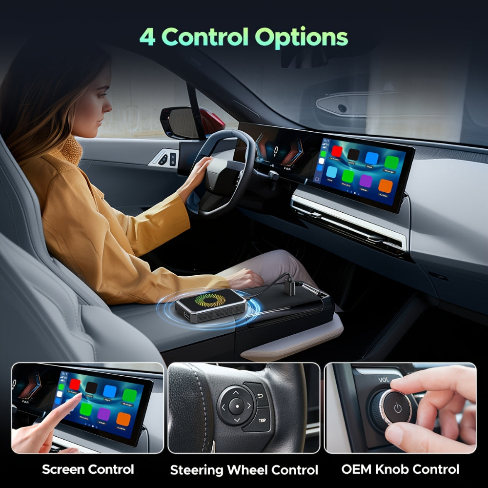 Adattatore Wireless Per Streaming Media Auto Per Display Cruscotto | Temsk