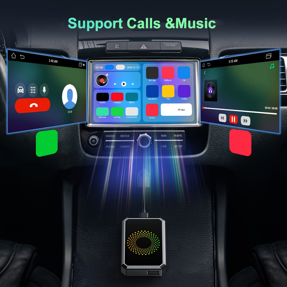 Adattatore Wireless Per Streaming Media Auto Per Display Cruscotto | Temsk