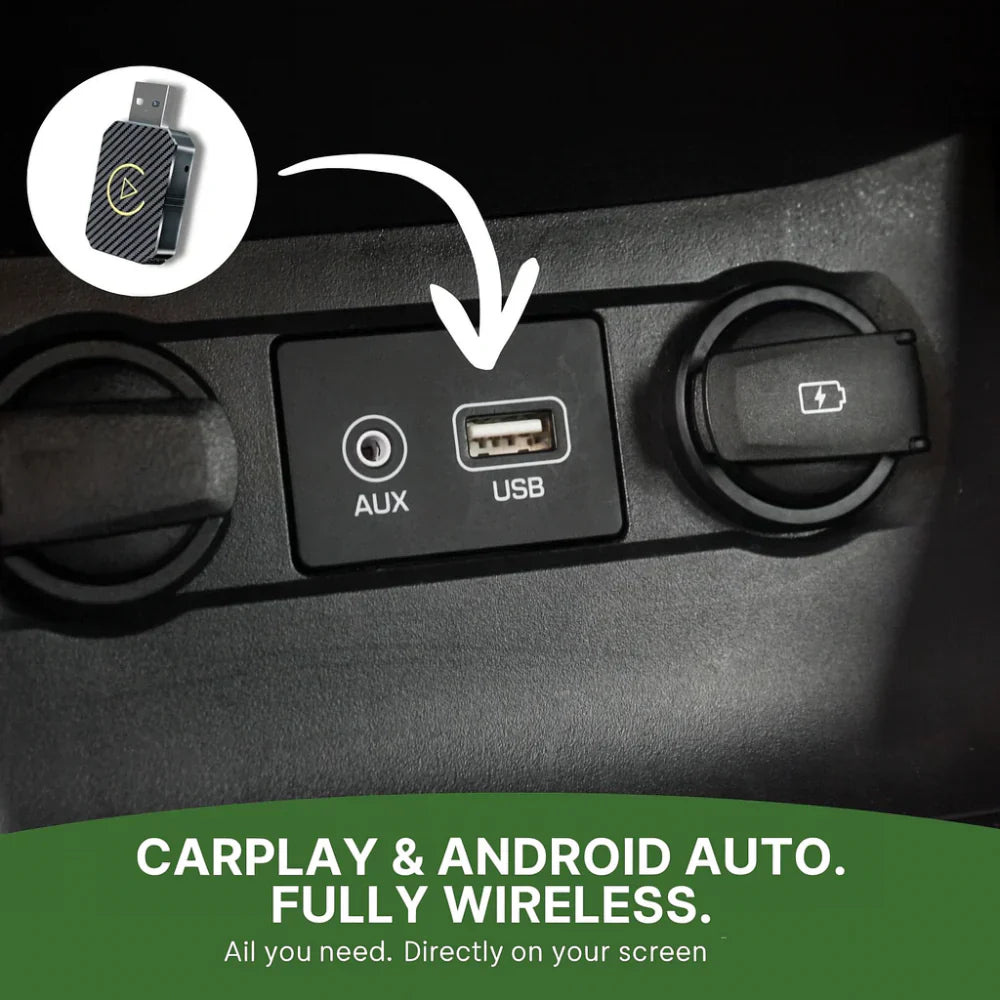 Wireless USB Car Adapter for Smartphone Integration in Vehicle | Temsk