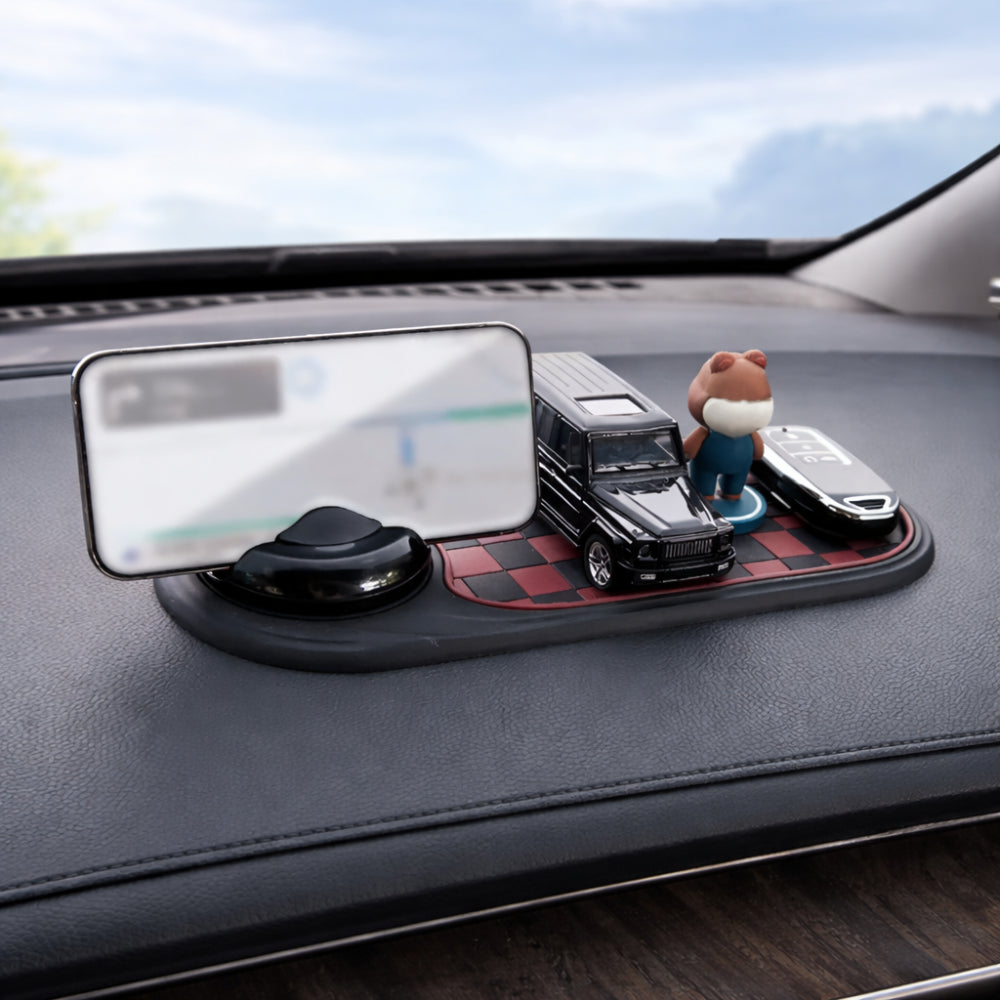 Dashboard Phone Holder With Stand And Anti Slip Pad For Cars | Temsk
