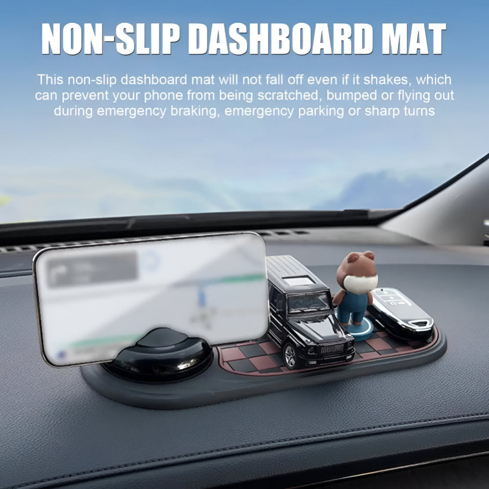 Dashboard Phone Holder With Stand And Anti Slip Pad For Cars | Temsk